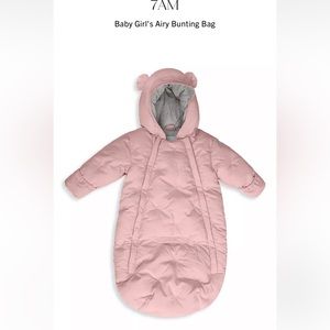 7am Baby Girl's Airy Bunting Bag